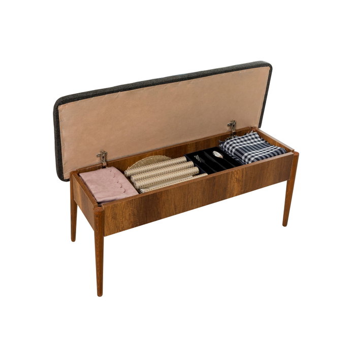 Hanah Home Vina 1053 Nogal y Antracita